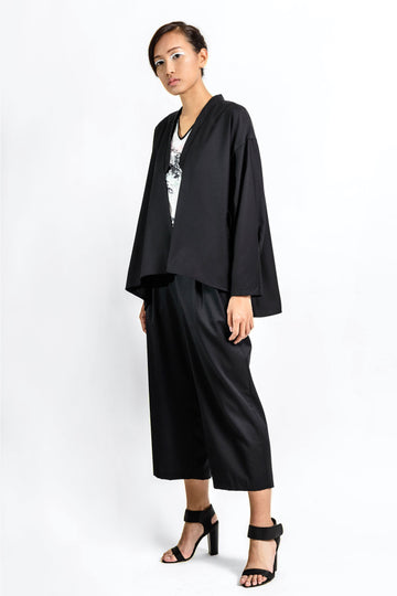 Kimono Jacket - Black (US 8)