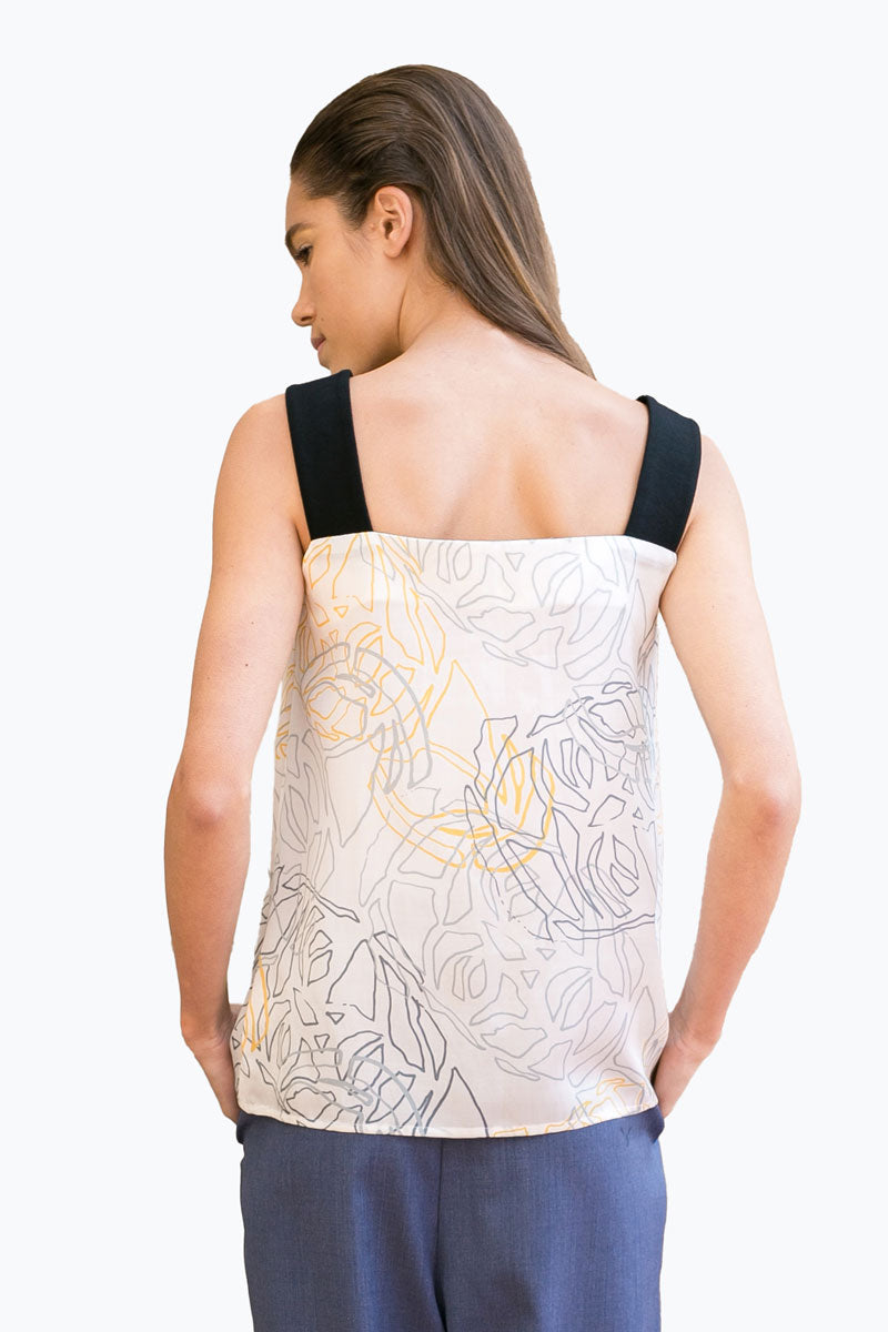 Camisole - Fossils Print (US 4)