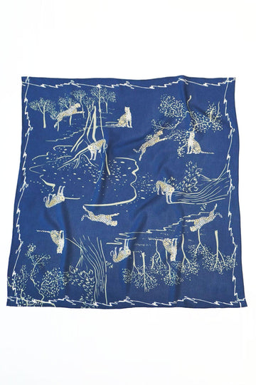 Prowling Leopard Scarf