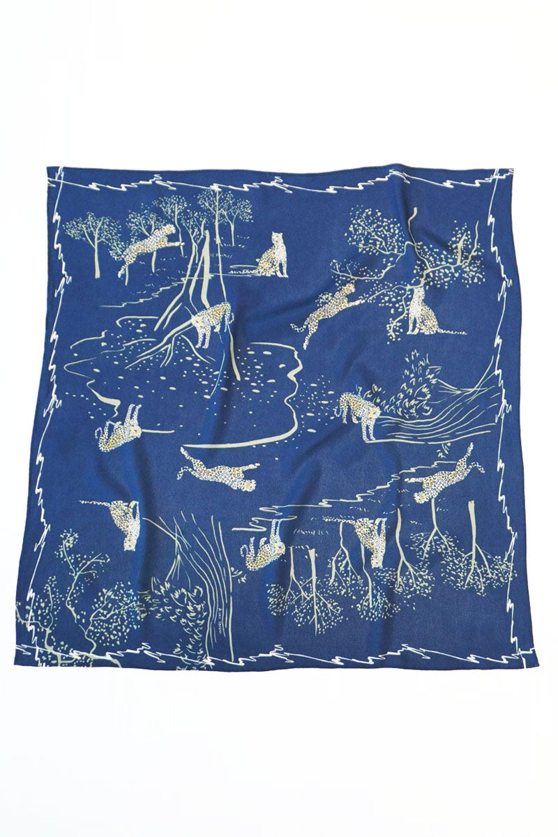 Prowling Leopard Scarf