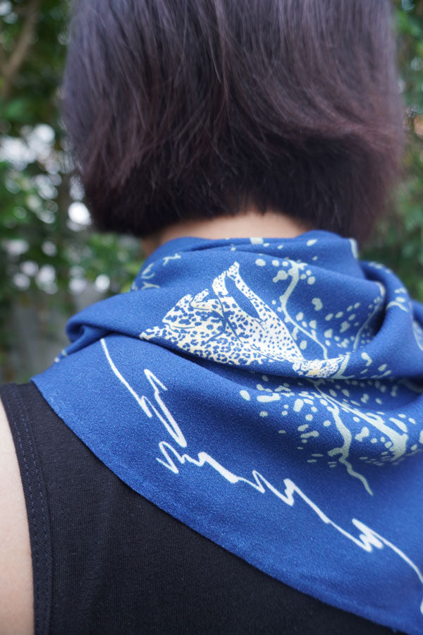 Prowling Leopard Scarf