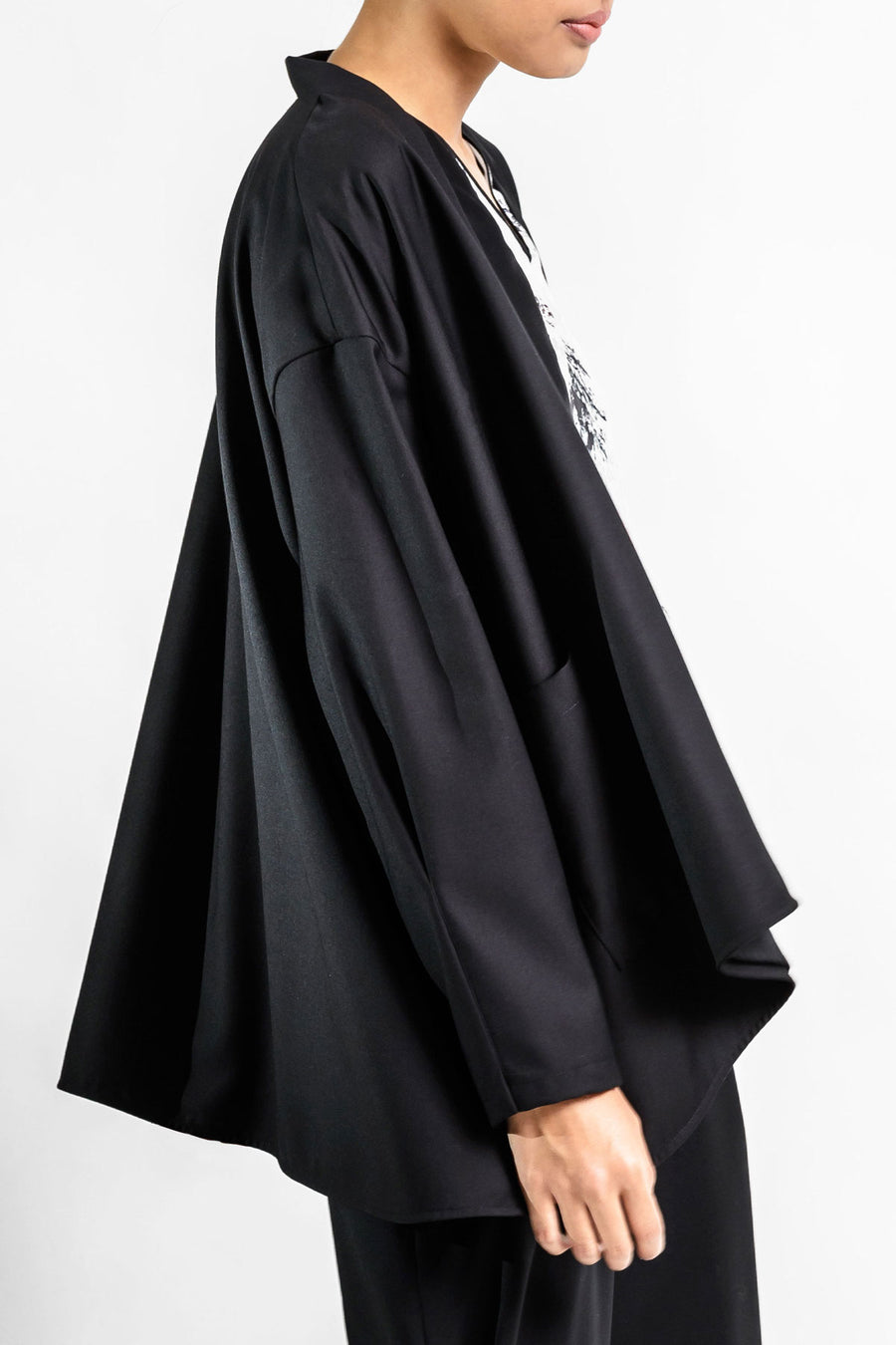 Kimono Jacket - Black (US 8)