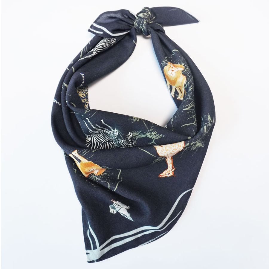 Animal Jigsaw Scarf
