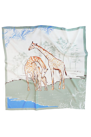 Giraffe Family Scarf